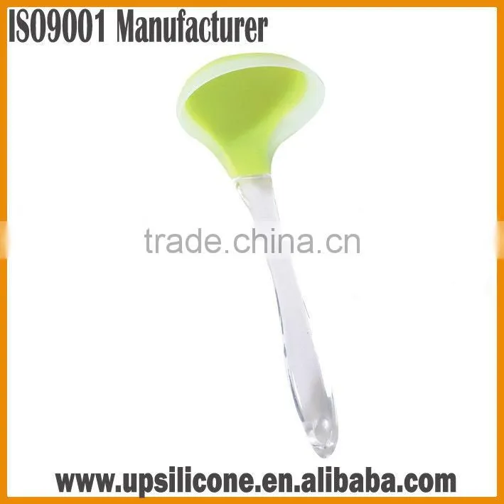 different types of soup ladle silicone ladle nessie ladle with nylon handle