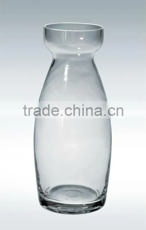 2014 HOT sale wholesale glass vases wholesale clear glass vases