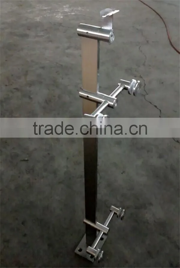 Handrail Balustrade Glass Holder/Glass Post Arms/Glass Clamps