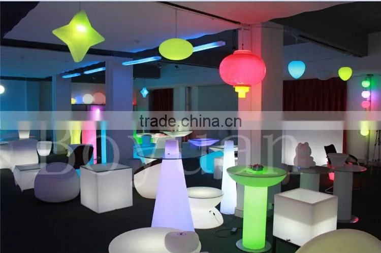led cube light solar light/led decoration ball