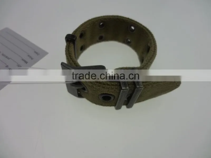 BL03-1A Fashion Thickened Wearproof Canvas Bracelet