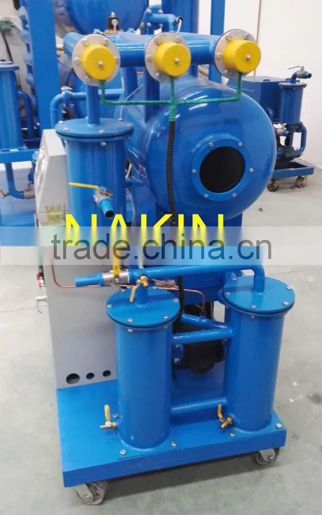 High Quality Nakin ZY Single Stage Vacuum Insulating Oil Purifier