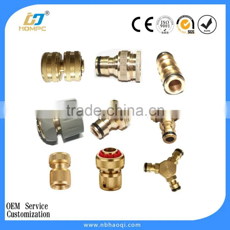Garden 3 way brass connector hose splitter