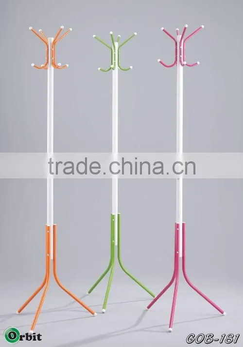 home furniture,clothes tree hanger,metal free standing coat rack