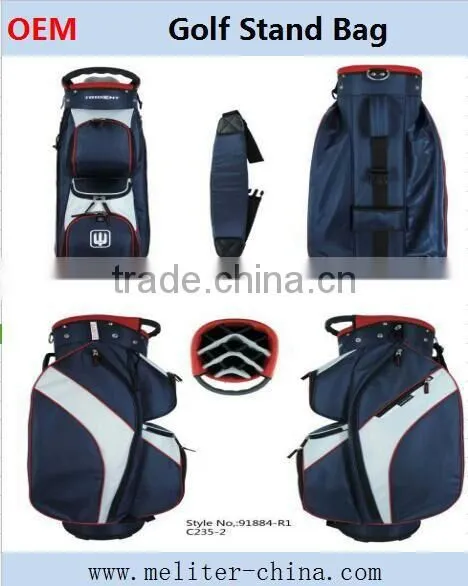 cheapest price Nylon or pu material costumized Golf Bag