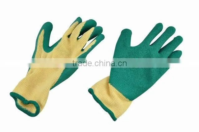 wrinkled nitrile gloves in PE bag
