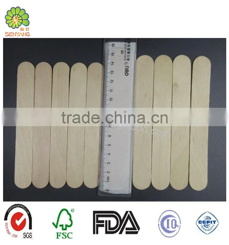 Medical disposable adult sterile birch wood tongue depressor