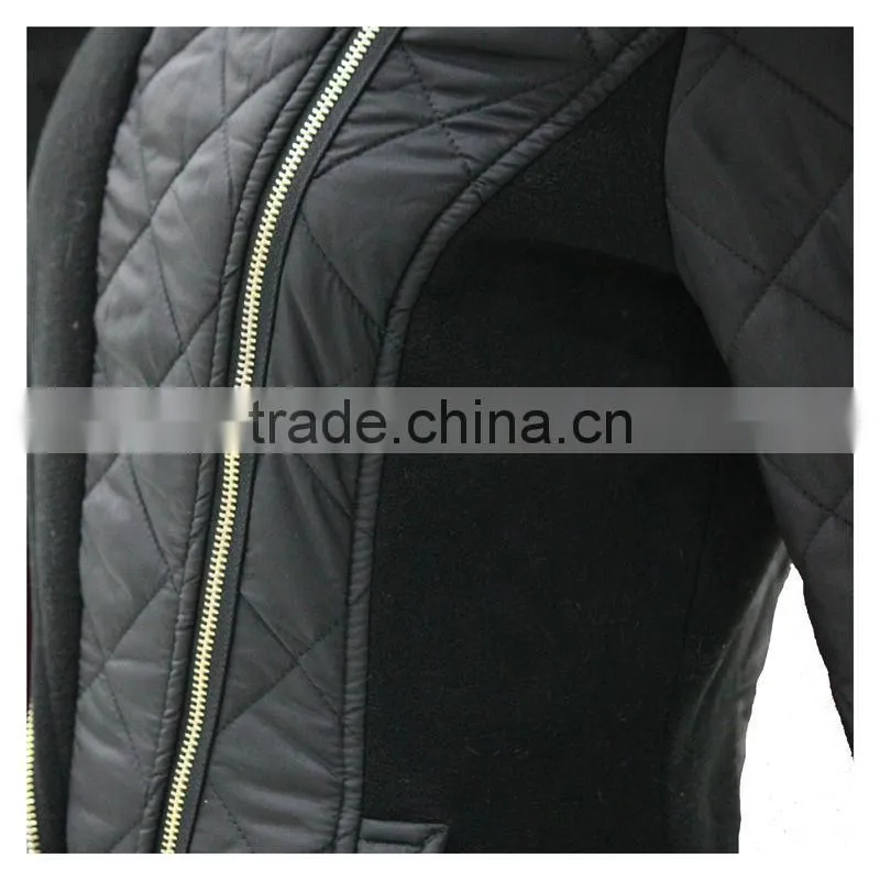 racoon hooded jacket for lady winter jacket
