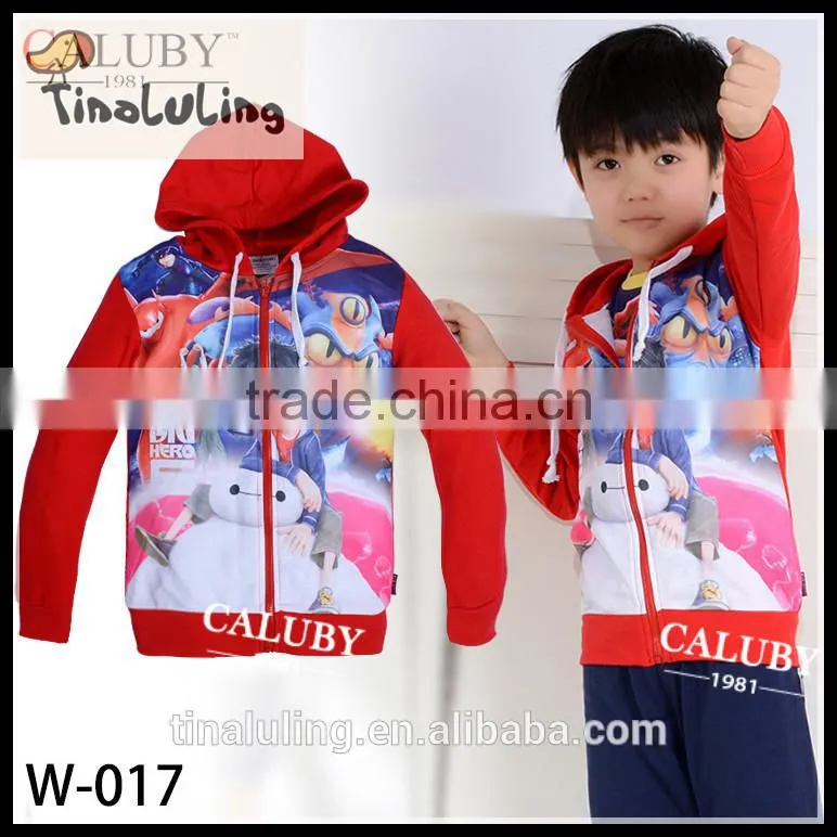 New big hero 6 baymax robot mascot costume hoodies with zipper custom hoodies