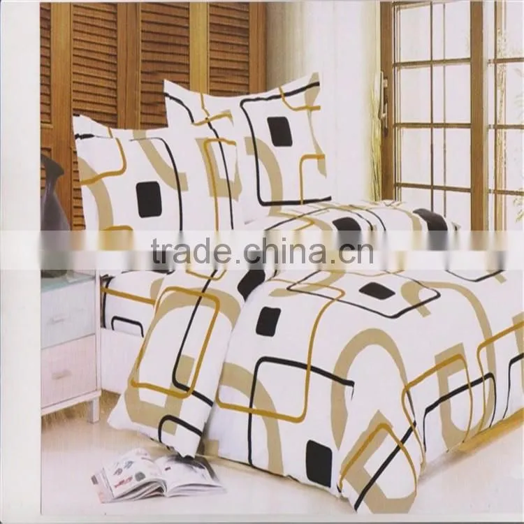 2017 new style pure cotton bedding set,China factory direct sale printing bedding set