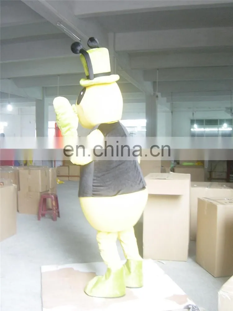 2016 Hola yellow adult ant costume/mascot costume/costume