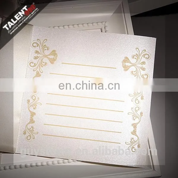 Custom Private luxurious greeting cards printing