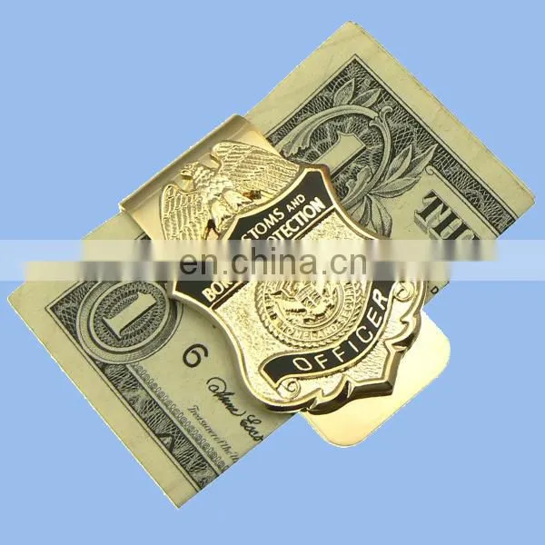 Custom money clip with brass material made