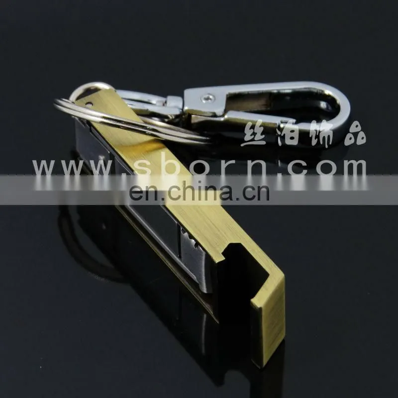 Multifunctional metal keychain Nail clippers most popular for promotion