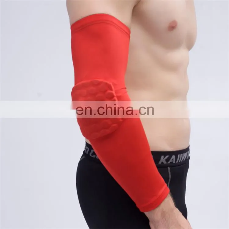 Compression Elbow Sleeve Arm Sleeves Elbow Brace with Honeycomb Pad