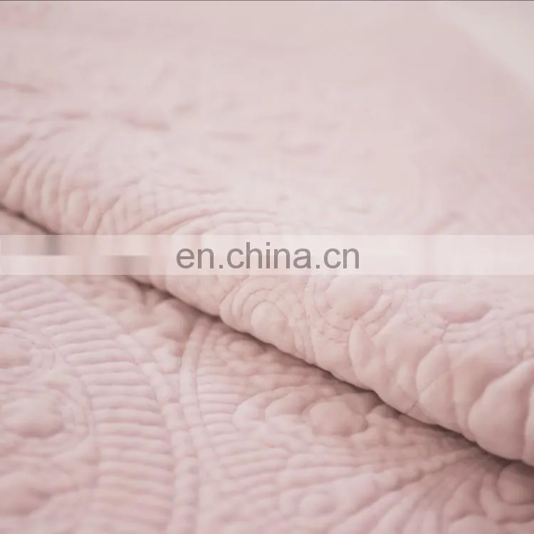 Bedspread Coverlet Set Charcoal Comforter Oversized pink color Quilt Set /bedding bed sheets sets