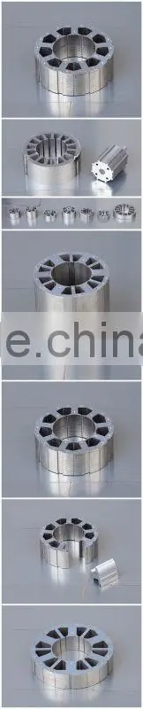 Motor rotor&stator stacks