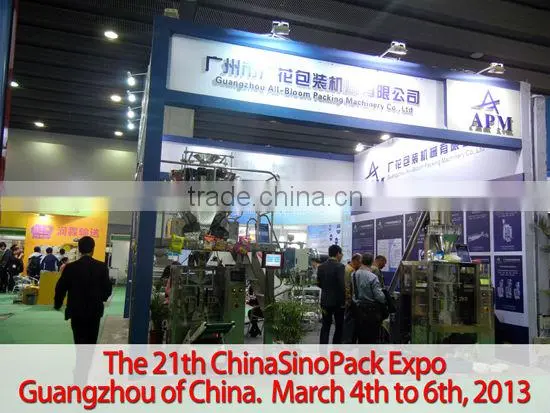 ice lolly automatic packing machine