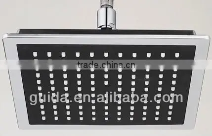 4" / 6" / 8" ABS Plastic Square Polished Bath Bathroom Top Shower Head Sprinkler