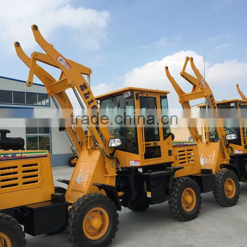 good loading and excavating performance wheel loader zl16 with cheap price