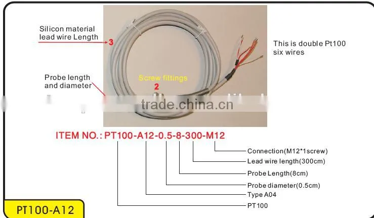 MaxWell thermocouple cable