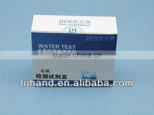 Wholesale total iron ion test kit in low price