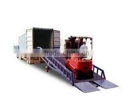 hydraulic mobile truck ramps/container loading equipment