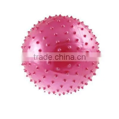 Bouncy Massage Ball/Knobby Balls/ toys+Pump
