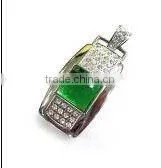 Jewelry Apple USB Flash Drive,Diamond USB Disk