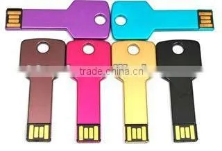 Customized Usb Flash,Promotional Gift 4gb Metal Key Usb Flash Drive 2.0