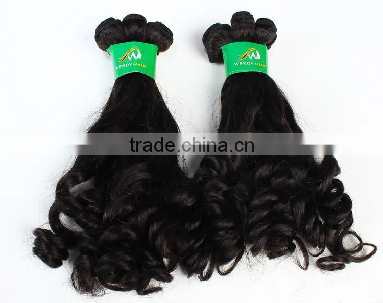 Wholesale high quality FUMI HAIR hair brazilian deep curly ombre hair weave
