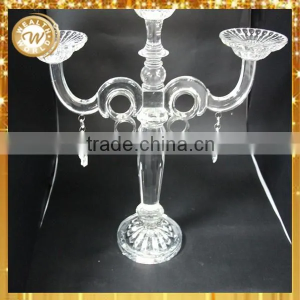Durable hot-sale crystal k9 candle holder