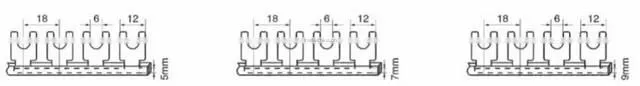 WL-301 U Series eprice of copper Good Quality grounding bus bar