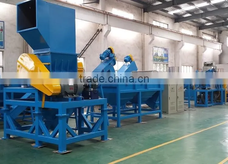 pp woven bag recycling line