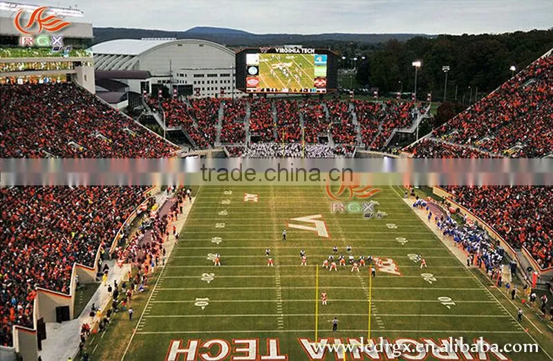 RGX football stadium perimeter led screen display, stadium led display
