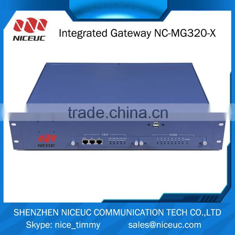 Fxs/Fxo ports voip access gateway with 24FXS/8FXO Ports