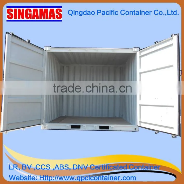 Mini 10' stainless steel shipping container