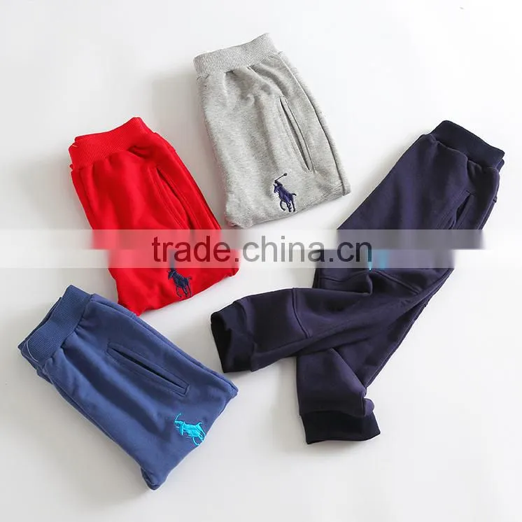 China supplier navy blue harem pants for kids