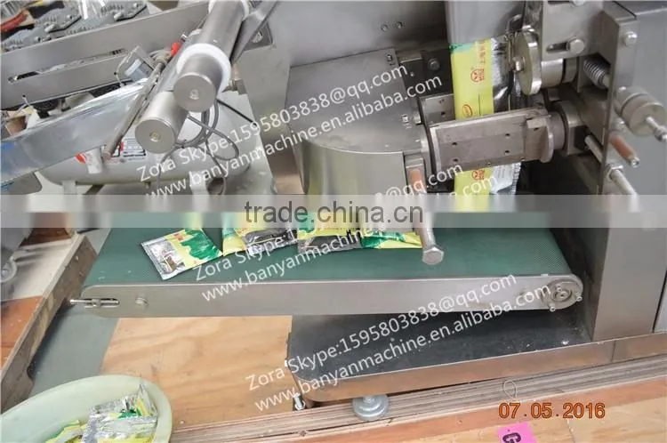 Full Automatic double bag tea packaging machine with cotton thread and tag