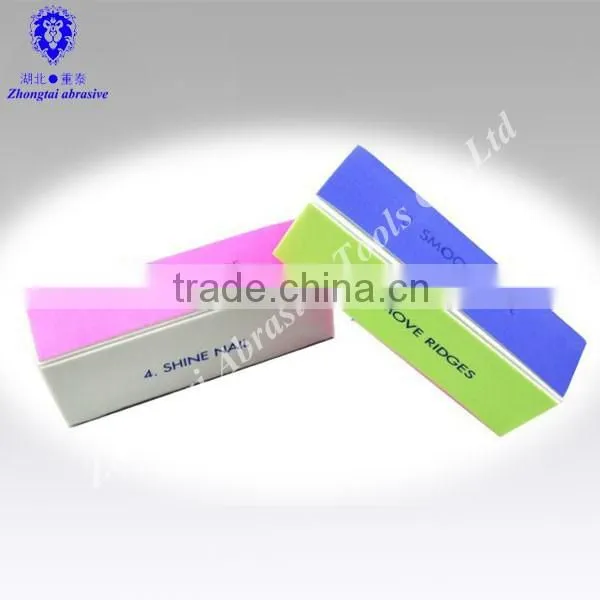 Gift 10 Double Sided 180/100 Grit Boomerang/Banana Curved Nail Files Emery Board