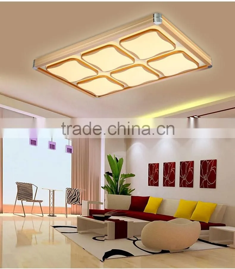 2016 New Design UL led ceiling light 750X750mm 60WX2