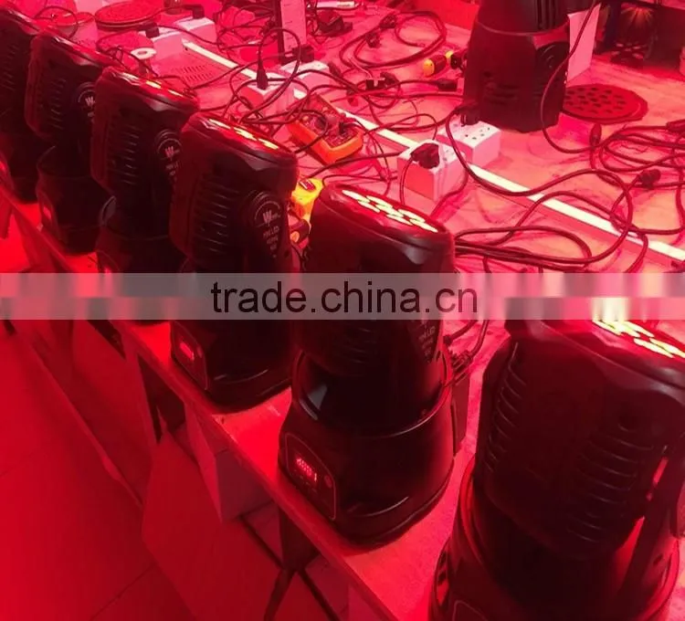 18pcs 3W led mini moving head wash beam disco light