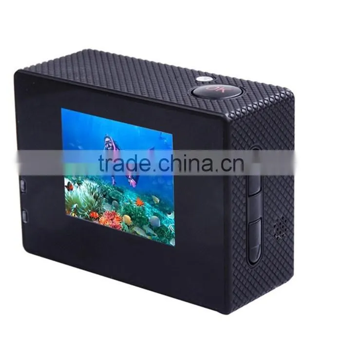 Factory Wholesale Waterproof Full HD 1080p Sport DV Action Camera 12MP 1.5 inch LCD screen 170 degree angle
