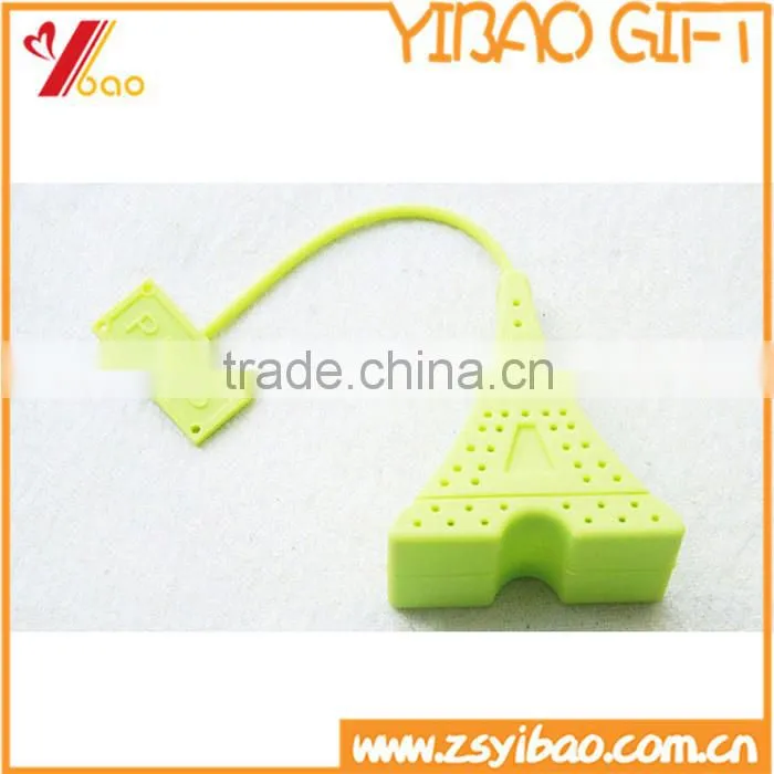Paris Eiffel Tower Shape Silicone Tea Infuser With Multicolor