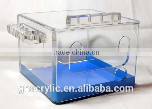 Newest design Acrylic storage Box, clear acrylic display box