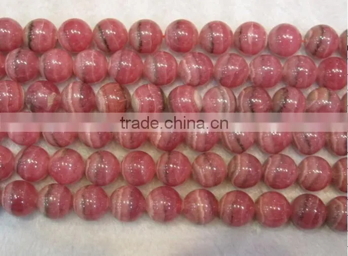 wholesale AB grade Argentina Rhodochrosite round beads