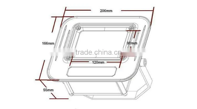 Outdoor waterproof IP65 30W AC no driver LED flood light