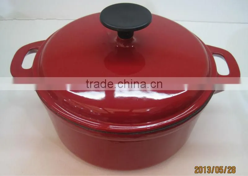 cast iron casserole/round casserole/oval casserole/dutch oven/sauce pot
