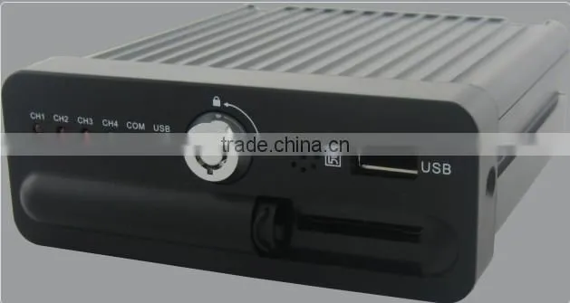 4CH SD Card USB 3G GPS WIFI Car Mobile DVR