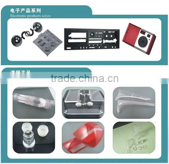 plastic mold maker with abs pc pmma pe pp pa66 nylon pvc tpr plastic material injection mould
